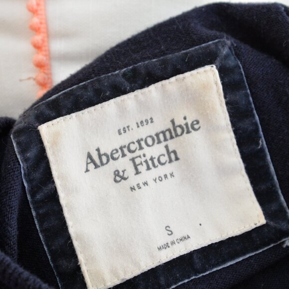 Vintage Y2K Abercrombie & Fitch Ruffle Lace Babydoll Cardigan Sweater Sz S - Picture 5 of 9